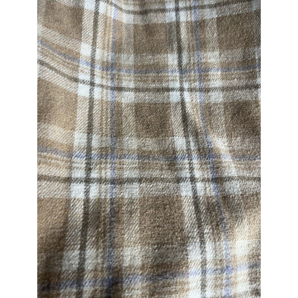 PRINCESS POLLY Mila Plaid Oversized Flannel Button-up Shirt Shacket Size 0 - Picture 6 of 8